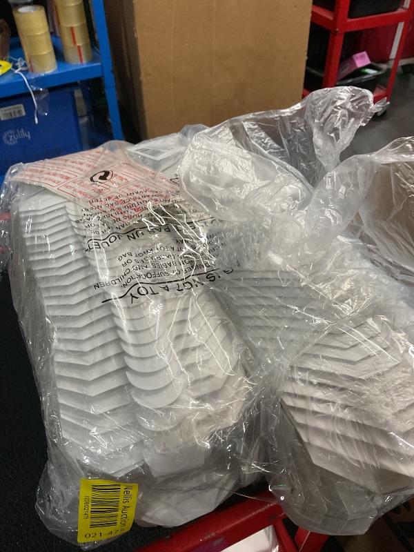 Photo 1 of ***(PARTS ONLY/ NON FUNCTIONAL/ NO RETURNS OR REFUNDS)***
zmybcpack 50 Pack 32oz Chinese Take Out Food Boxes with Metal Wire Handle & Labels, Party Favor Boxes Paper Take Out Food Containers For Hot Or Cold Food