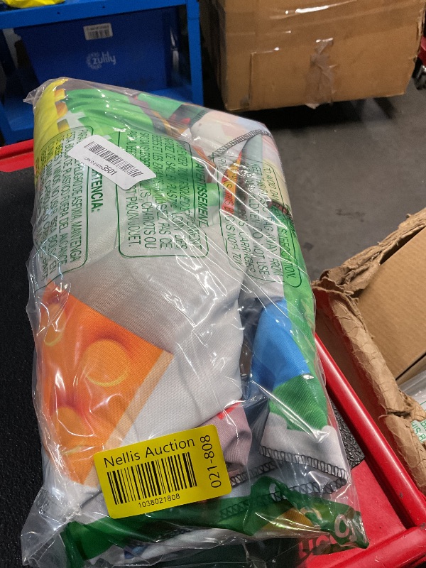 Photo 1 of BELECO 10x8ft Fabric Colorful Blocks Backdrop Kids Building Blocks Theme Birthday Party Backdrop Colored Toy Bricks Building Chips Background Children Birthday Baby Shower Shoot Photo Studio Props