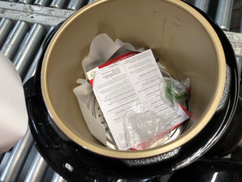 Photo 1 of ***NONREFUNDABLE - MAJOR DAMAGE - SEE COMMENTS***
CAREY DPC-9SS Smart Electric Pressure Cooker and Canner, Stainless Steel, 9.5 Qt