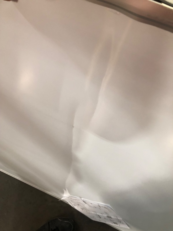 Photo 1 of ***USED - MAJOR DAMAGE - MISSING HARDWARE - SEE PICTURES***
DexBoard 72 x 40 inch Large Magnetic Whiteboard with Pen Tray, Wall-Mounted Aluminum Dry Erase Board Message Presentation White Board for Office Home and School