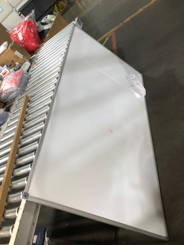 Photo 1 of ***USED - MAJOR DAMAGE - MISSING HARDWARE - SEE PICTURES***
DexBoard 72 x 40 inch Large Magnetic Whiteboard with Pen Tray, Wall-Mounted Aluminum Dry Erase Board Message Presentation White Board for Office Home and School