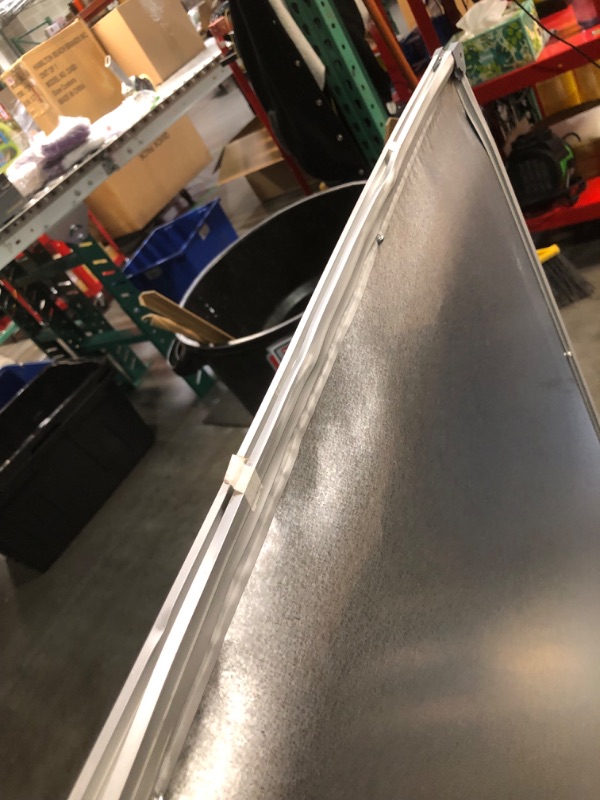 Photo 1 of ***USED - MAJOR DAMAGE - MISSING HARDWARE - SEE PICTURES***
DexBoard 72 x 40 inch Large Magnetic Whiteboard with Pen Tray, Wall-Mounted Aluminum Dry Erase Board Message Presentation White Board for Office Home and School
