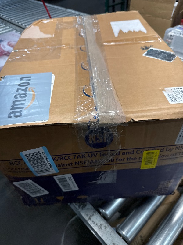 Photo 1 of **Prev used
iSpring RCC7AK, NSF Certified, 75 GPD, Alkaline 6-Stage Reverse Osmosis System, pH+ Remineralization RO Water Filter System Under Sink, Patented Top-Mounted Faucet Design for Easy Installation