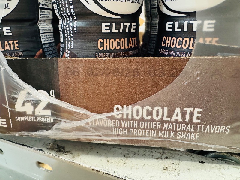 Photo 1 of ***NON REFUNDABLE******(EXP:FEB 26 2025 )NONREFUNDABLE*** BUNDLE OF 2 ***
Core Power Elite High Protein Shake, Chocolate, 42g Bottle, 14oz, 12 Pack