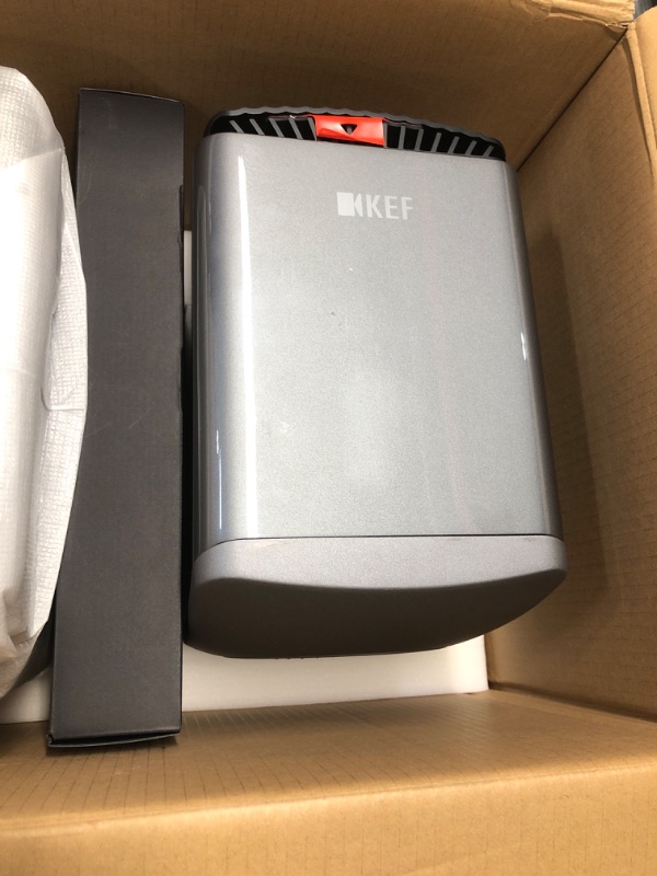 Photo 1 of KEF LS50 Wireless II Powered Bookshelf Speakers - Pair (Titanium Grey)