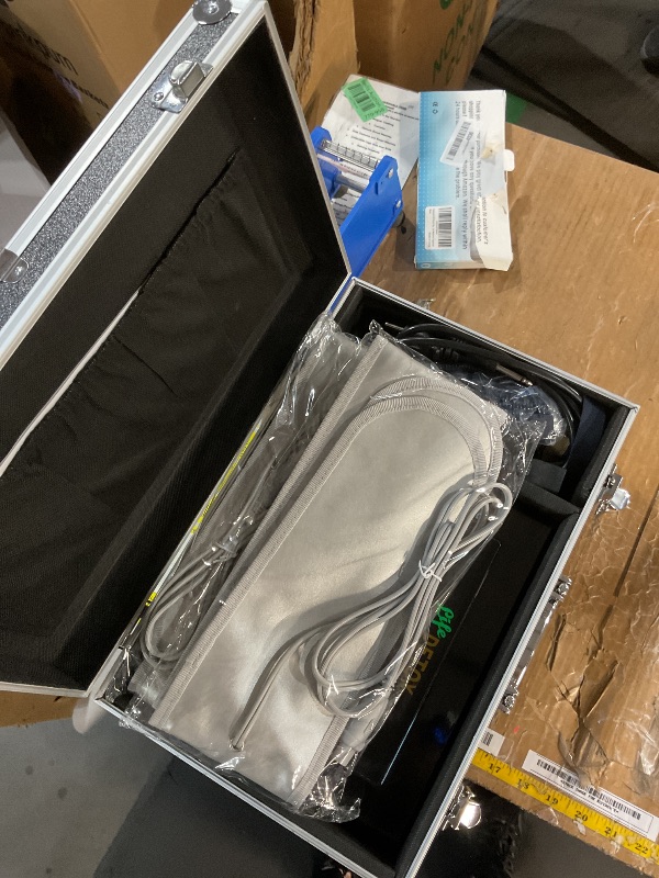 Photo 1 of Ionic Foot Bath Detox Machine, Dual Foot Spa System with Dual LCD Display, Foot Chi Cleanse Machine with 2x Array, 2x Heating Waistbelt, 2x Wristband for 2 Users