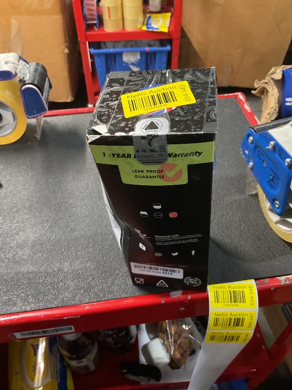 Photo 1 of SPEQT Protein Powder Stackable Container To Go,with Top Cap Funnel for Water Bottle,Twist Lock Portable Supplement Organize Storage Dispenser for Pre/Post Workout,Fitness,Travel,Gym