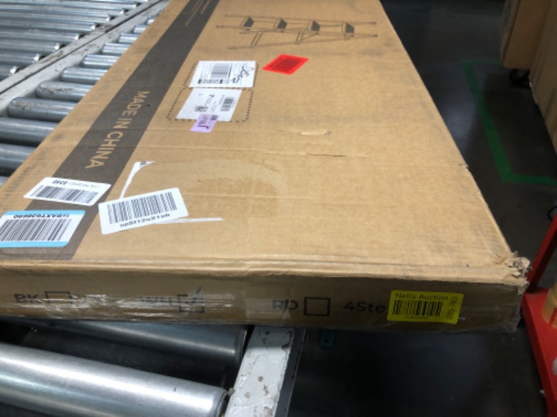 Photo 1 of ***FACTORY SEALED***JOISCOPE 4 Step Ladder, Tall Step Ladder, Folding Step Stool for Adults with Wide Anti Slip Pedal, 400 lbs Capacity Lightweight Strudy Step Ladder for Home Kitchen Office, White