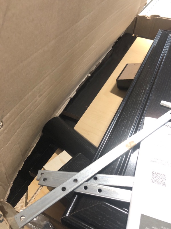 Photo 1 of *HARDWARE OPENED* Sauder Palladia 2 Drawer File Cabinet, Lateral Filing Cabinets for Home Office, Hanging File Folders Organizer, Interlocking Drawers, in Wind Oak Finish