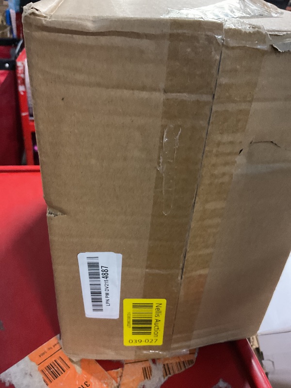 Photo 1 of TIMRIS Small Wood Trash Can Wastebasket, Farmhouse Rectangular Garbage Can Waste Basket, Rustic Distressed Boho Wooden Trash Recycling Bin with Metal Handles, Reclaimed Wood Storage Basket (Random)