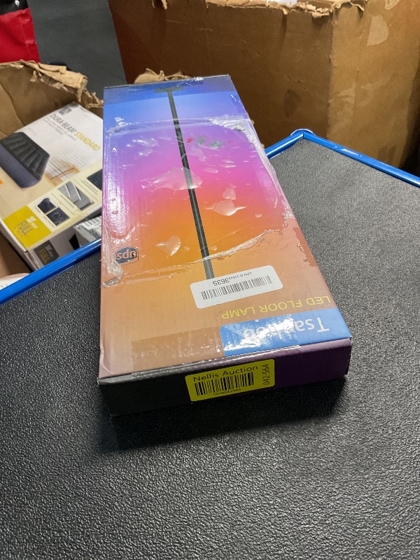 Photo 1 of ***(MISSING PARTS)***
Tsanhoo 2 in 1 Dimmable Floor Lamp, Smart Corner LED Floor Lamp with App and Remote Control, 16 Million DIY Colors, Music Sync, Timer Setting Scene Modes for Bedroom, Living Room, Studio