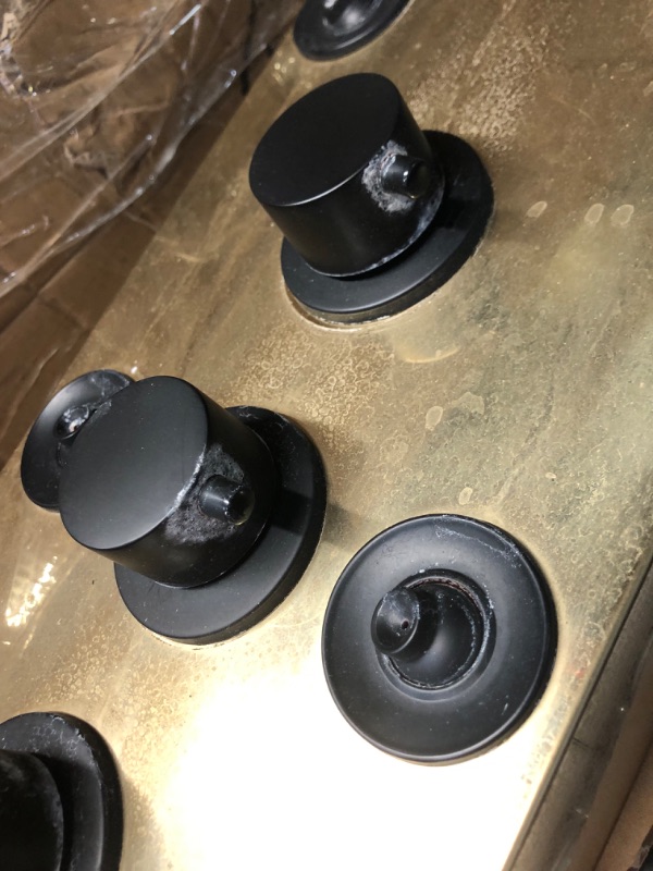 Photo 1 of ***HEAVILY USED AND DIRTY - INCOMPLETE - SEE PICTURES***
BATHLAVISH LED Gold Shower Tower 304 Stainless Steel 4 In 1 Shower Panels System with Rainfall Shower Waterfall Bath Tub Fauc Rain Massage Body Jets for Home Hotel Resort Bathroom Lavatory Wash Gold