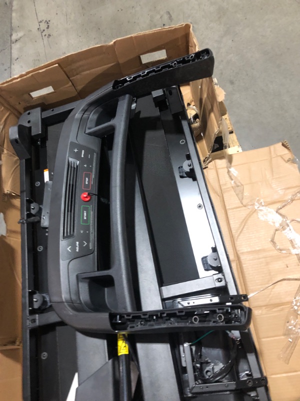 Photo 1 of ***TRUCK/TRAILER PICKUP ONLY - USED - DAMAGED - SEE COMMENTS***
NordicTrack T Series 10 Treadmill with 10" Tilting Touchscreen and Compact Design
