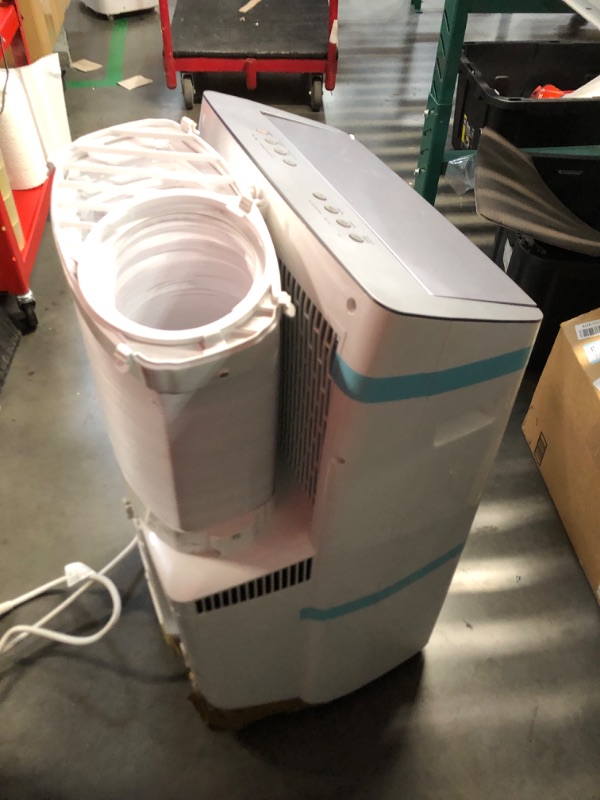 Photo 1 of ***USED - NO PACKAGING - POWERS ON - UNABLE TO TEST FURTHER - MISSING REMOTE - SEE PICTURES***
Whynter Inverter Portable Air Conditioner 14,000 BTU with Dual Hose, Dehumidifier, Cooling Fan & Smart Wi-Fi for 600 Sq Ft Rooms, NEX ARC-1230WN (12,000 SACC), 
