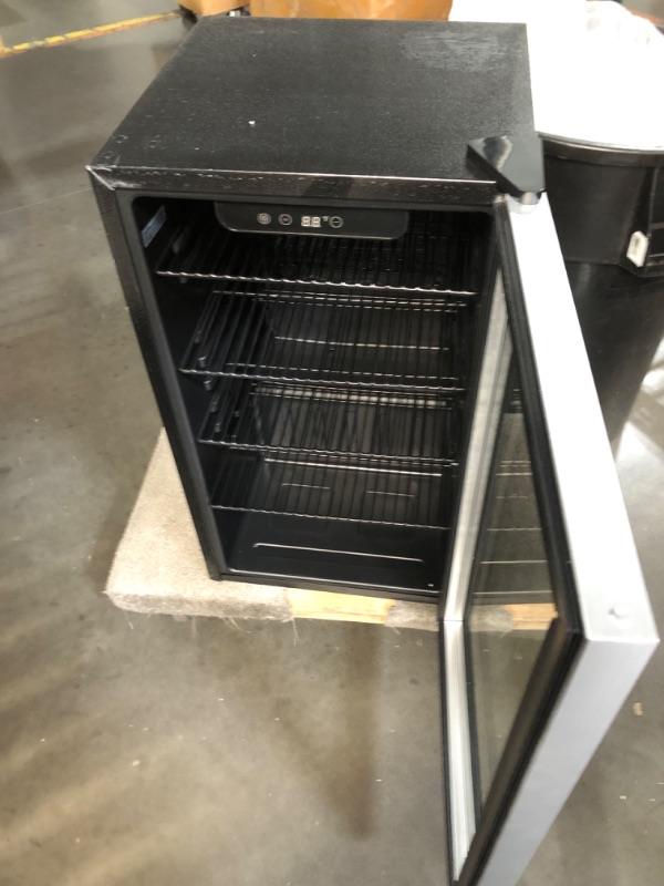 Photo 1 of ***FACTROY SEALED***
Antarctic Star Beverage Refrigerator Cooler -120 Can Mini Fridge Glass Door for Soda Beer or Wine Constant Glass Door Small Drink Dispenser Clear Front Door for Home, Office Bar 3.2cu.ft