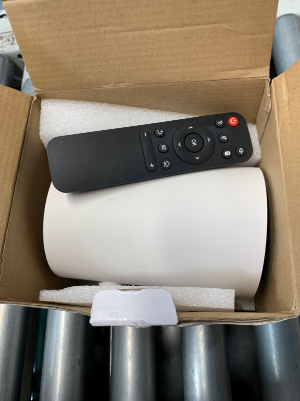 Photo 1 of ?Electric Focus?Mini Portable Projector with 4K Support, Bluetooth 5.4 WIFI6, 5watt Sound Base Speaker, 260 ANSI, Android 11, 210° Rotation , Auto Keystone Correction Video Projector HY300 PLUS