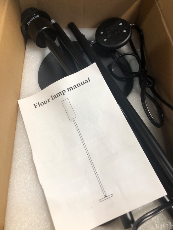 Photo 1 of (incomplete item) Qaubauyt Smart LED Floor Lamp with APP Control & RGB Colors