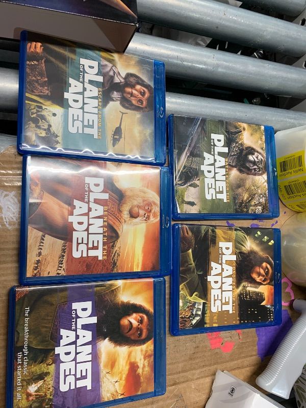 Photo 1 of (SEE ALL PHOTOS) ***STOCK PHOTO REFERENCE ONLY***Planet of Apes 5 Original Film Collection Blu-ray 2015