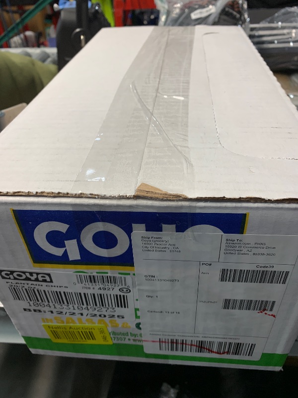 Photo 1 of (MISSING 2) Goya Foods Plantain Chips, Original, 2 Ounce (Pack of 20) (EXP:12/20/25)