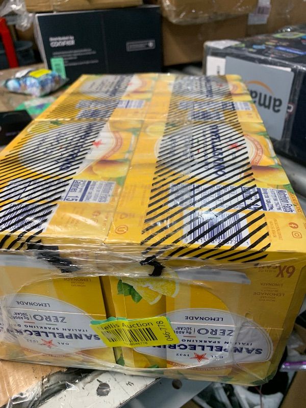 Photo 1 of ****EXP DATE 01.20.27****
Sanpellegrino Zero Grams Added Sugar Italian Sparkling Drinks Lemonade, Sparkling Lemon Beverage, 24 Pack of 11.15 Fl Oz Cans