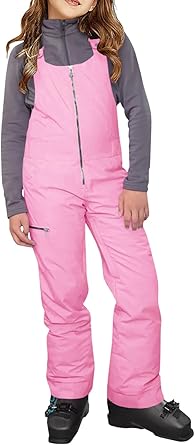 Photo 1 of (SEE NOTES) Haloumoning Kids Snow Bibs Girls Ski Pants Waterproof Insulated Snowboard Overalls Snowsuit 5-14 Years
