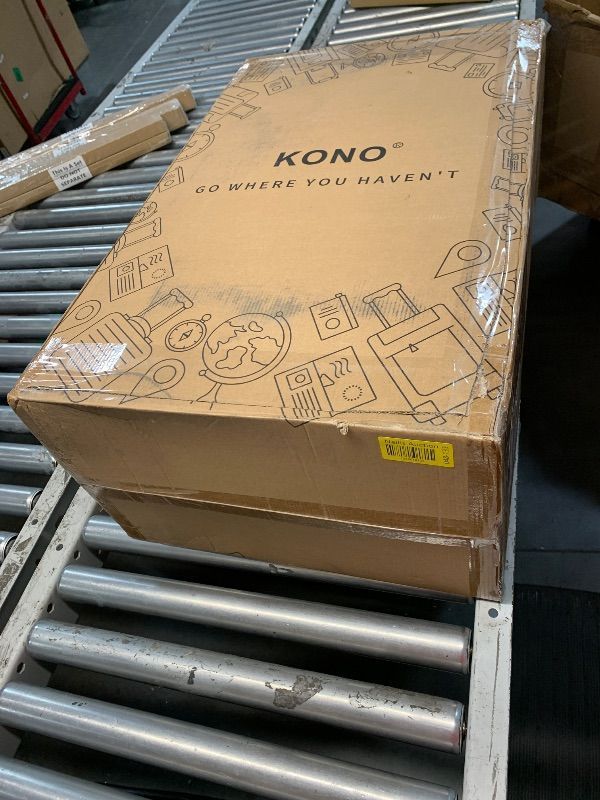 Photo 1 of *** FACTORY SEALED*** Kono Luggage Expandable(only 28") Suitcase Set 3Pcs + ABS Hardshell Suitcase with 360° Spinner Wheels, 20" 24" 28" Navy