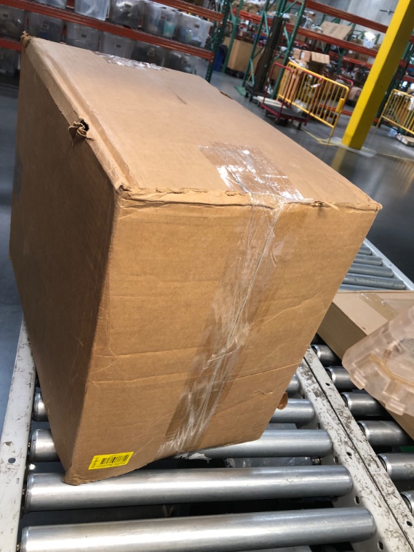 Photo 1 of ***MAJOR DAMAGE - SEE PICTURES - DOESN'T POWER ON***
EUHOMY Nugget Ice Maker Countertop, Max 34lbs/Day, 2 Way Water Refill, Self-Cleaning Pebble Ice Maker Machine with 3Qt Reservoir, Ideal for Home, Office, Bar, and Party. (Silver)