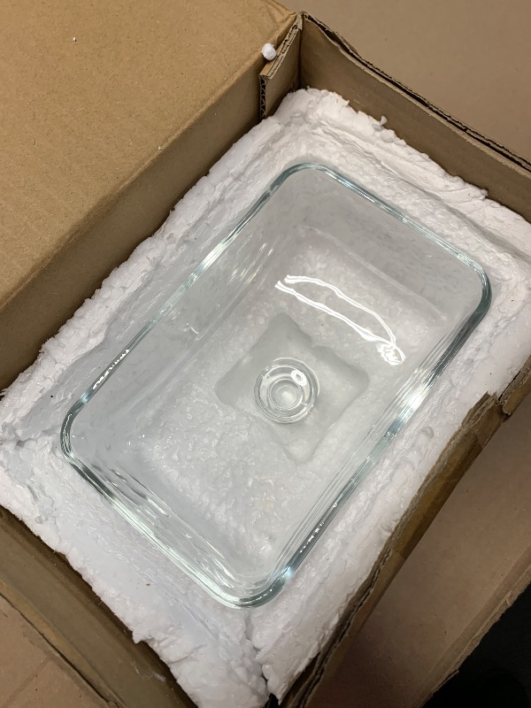 Photo 1 of (lid only)(missing bottom) MKLZ Glass Butter Dish with Lid, Clear Domed Cheese Dish with Handle, Large Butter Keeper Saver with Cover for Table, Kitchen Countertop, Refrigerator