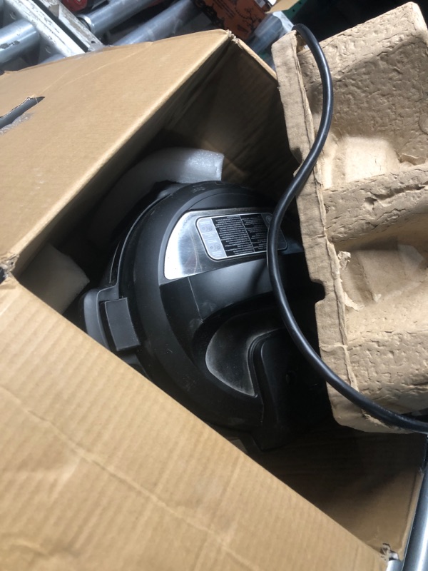 Photo 1 of Instant Pot Pro 10-in-1 Pressure Cooker, Slow Cooker, Rice/Grain Cooker, Steamer, Sauté, Sous Vide, Yogurt Maker, Sterilizer, and Warmer, Includes App With Over 800 Recipes, Black, 6 Quart