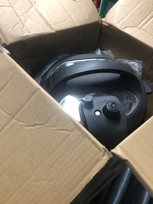 Photo 1 of ***(PARTS ONLY/ MAJOR DAMAGE/ NON FUNCTIONAL)***Instant Pot Duo 7-in-1 Electric Pressure Cooker, Slow Cooker, Rice, Steamer, Sauté, Yogurt Maker, Warmer & Sterilizer, Includes App With Over 800 Recipes, Stainless Steel, 6 Quart