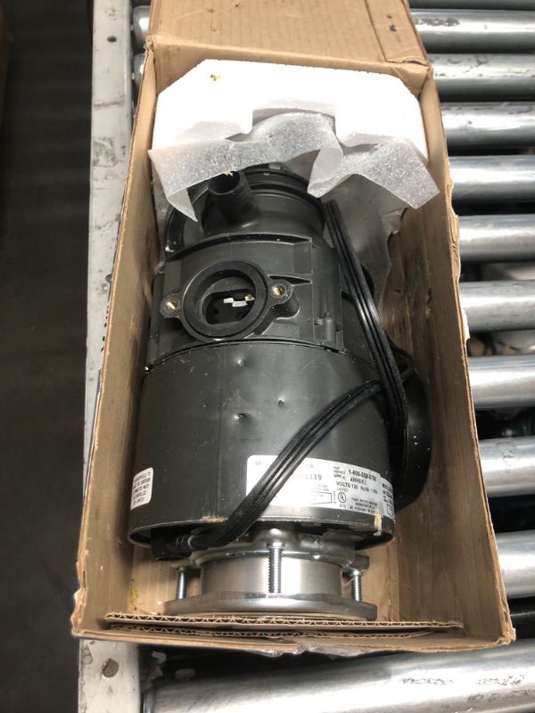 Photo 1 of ***HEAVILY USED AND DIRTY - HAS FOOD IN IT - UNABLE TO TEST - SEE PICTURES***
InSinkErator Badger 5 Garbage Disposal with Power Cord, Standard Series 1/2 HP Continuous Feed Food Waste Disposer, Badger 5 W/C, No Size, Black/Gray