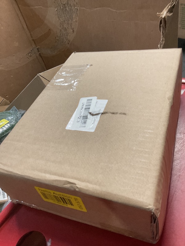 Photo 1 of ***USED - BASE HAS NO SCREW THREADS - CAN'T BE ASSEMBLED - SEE PICTURES***
OwlGift Deer Paper Towel Holder Stand, Elk Freestanding Paper Towel Roll Dispenser for Kitchen Countertop Fits Standard and Jumbo Size Paper Towels w/Top Cast Iron Reindeer Farmhou
