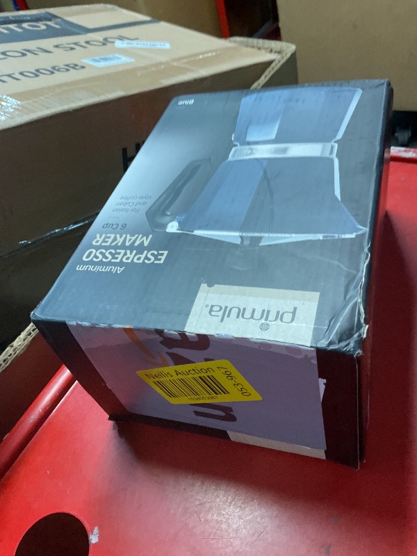 Photo 1 of ***(minor damage/ see notes)***
Primula Classic Stovetop Espresso and Coffee Maker, Moka Pot for Italian and Cuban Café Brewing, Greca Coffee Maker, Cafeteras, 6 Espresso Cups, Blue