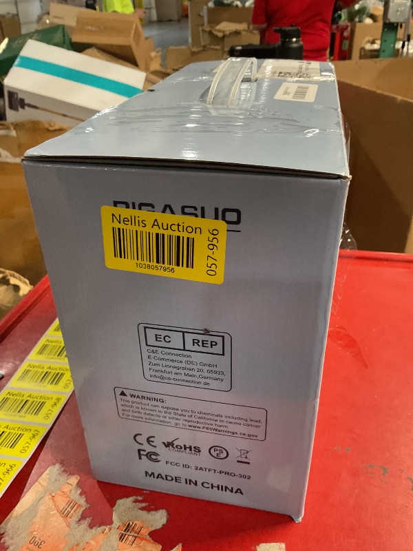 Photo 1 of BIGASUO HD 9000L Bluetooth Projector Built in DVD Player, Mini Outdoor Movie Projector 1080P and 250”Supported with Tripod and Carry Bag, Compatible w/ TV Stick, PS5, Laptop