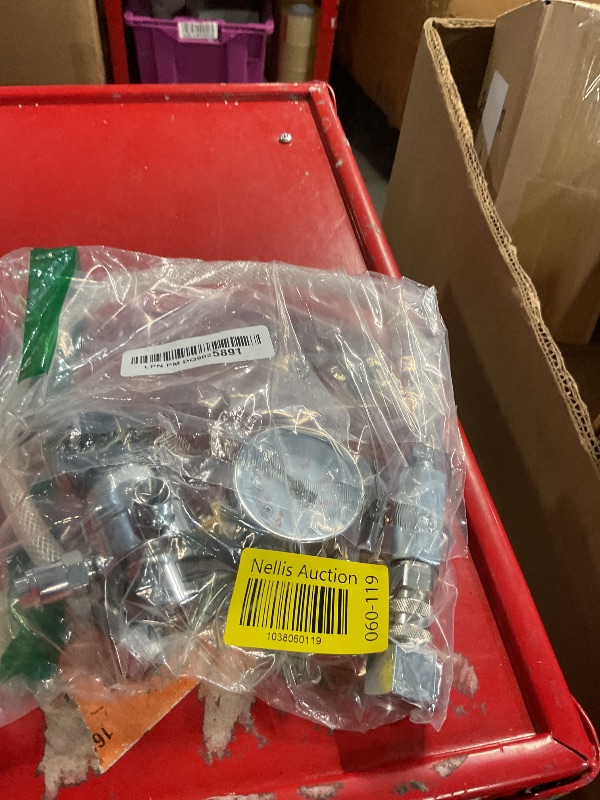 Photo 1 of AmazWhip Single Gauge N2O Pressure Regulator for Cream Charger and Dispenser (Brass N2O Regulator)