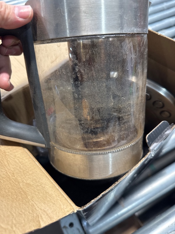 Photo 1 of ***(PARTS ONLY/ NON REFUNDABLE/ NO RETURNS OR REFUNDS)***Missing parts ***Dirty***
Vianté Electric Kettle With Infuser For Loose Leaf. Hot Tea Maker With Temperature Control And Automatic Shut Off. Tea Kettle With Brewing Programs. 1.5 Liters Capacity