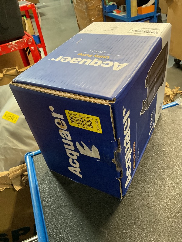 Photo 1 of Acquaer Submersible Water Pump 1/6 HP Sump Pump Thermoplastic Utility Pump Small Electric Water Pump 1750 GPH Water Remove for Basement Hot Tubs Garden Pool Cover Draining with 10 ft Cord