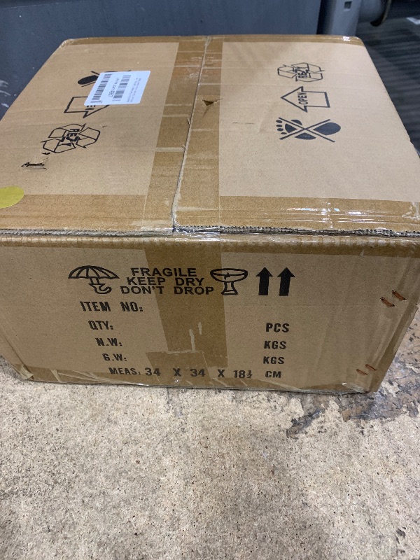 Photo 1 of Krychiler Flush Mount Lighting Fixture Farmhouse Ceiling Light Fixture with Bubble Glass Shade for Kitchen, Bedroom, Living Room, Home Office, Hallway (Gold Shade)