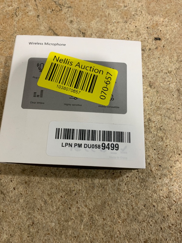 Photo 1 of PQRQP 3 in 1 Wireless Lavalier Microphones for iPhone, iPad, Android, Camera, USB-C Microphone, 7-Hour Battery, Mini Microphone with Noise Reduction for Video Recording, Vlog, YouTube, TikTok