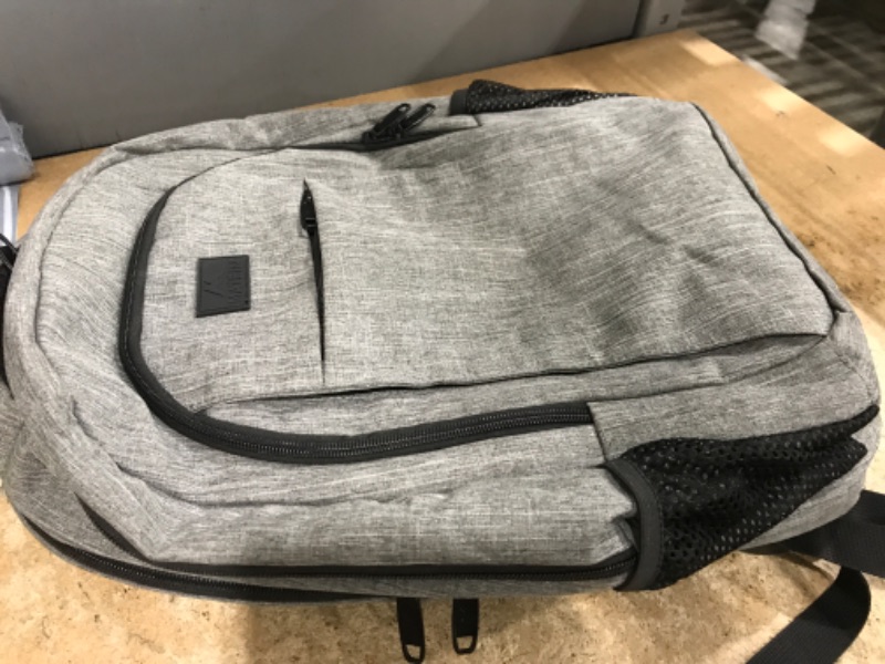 Photo 1 of MATEIN Travel Laptop Backpack, Business Anti Theft Slim Sturdy Laptops Backpack with USB Charging Port, Water Resistant College School Computer Bag Gift for Men & Women Fits 15.6 Inch Notebook, Grey