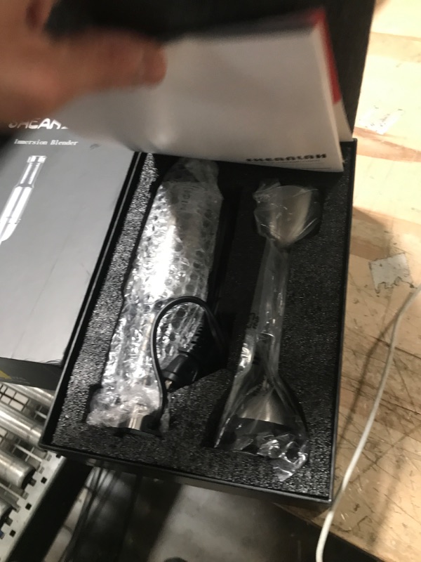 Photo 1 of 1000W Powerful Immersion Blender handheld, 2025 New Update Hand Blender with 25-Speed, Scratch-Resistant Hand Mixer with Heavy-Duty Copper Brushless Motor and Gift Box