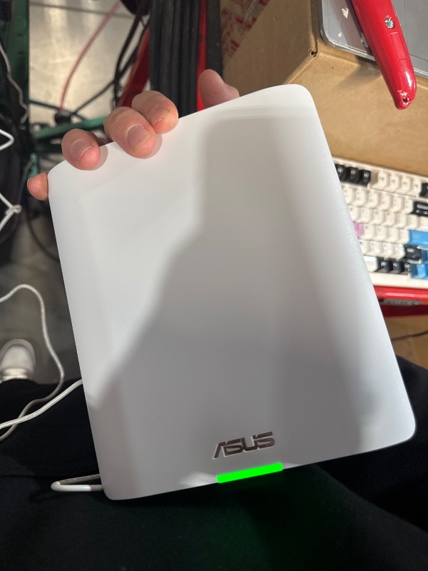 Photo 1 of ASUS ZenWiFi BT6 Tri-Band WiFi 7 Mesh, 9.4 Gbps, 7600 sq.ft. (3pk), 2.5G WAN Port, Security and Parental Controls Included, Smart Home Master SSIDs, 4G & 5G Mobile Tethering- BT6 (W-3-PK)