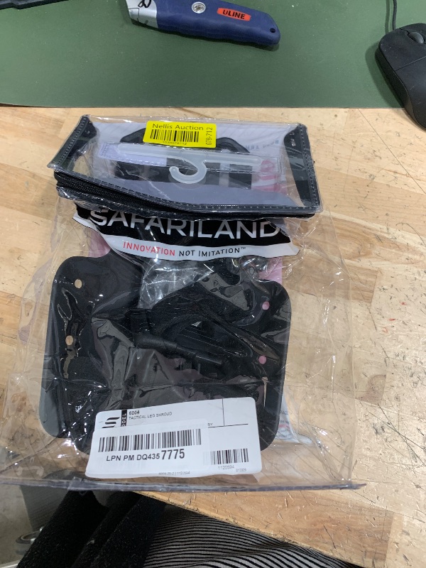 Photo 1 of SAFARILAND Drop Flex Adapter with Single Strap Leg Shroud for Gun Holsters, Assembly Polymer