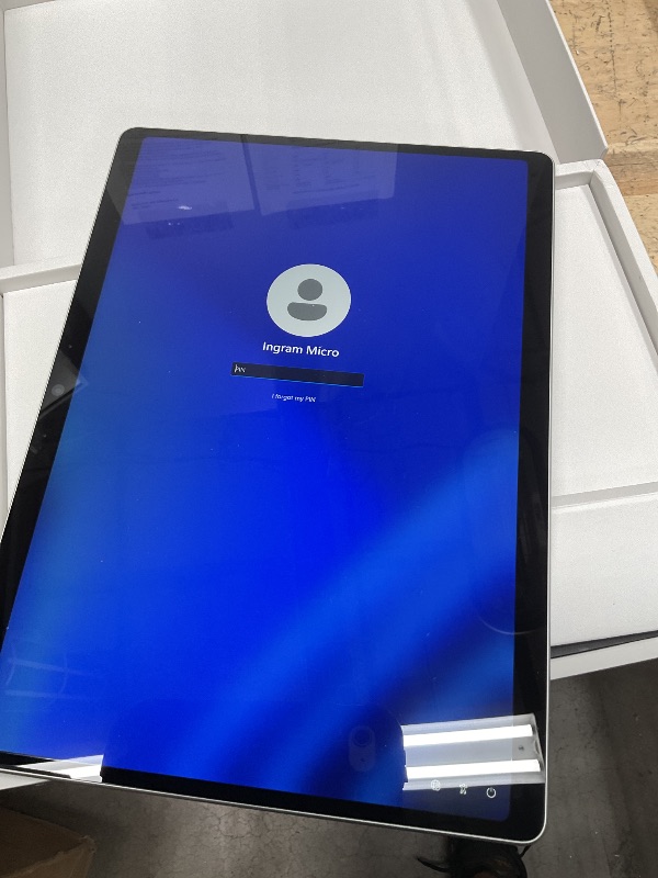Photo 1 of Microsoft Surface Pro 2-in-1 Laptop/Tablet (2024), Windows 11 Copilot+ PC, 13" Touchscreen Display, Snapdragon X Plus (10 Core), 16GB RAM, 256GB Storage, Platinum***PASSWORD LOCKED **SOLD AS IS**NO REFUND