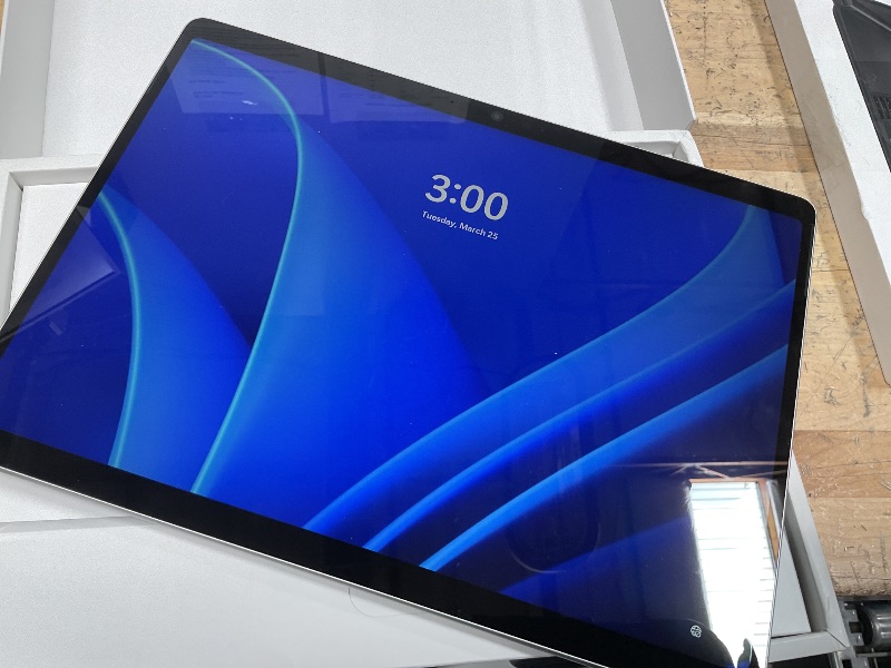 Photo 1 of Microsoft Surface Pro 2-in-1 Laptop/Tablet (2024), Windows 11 Copilot+ PC, 13" Touchscreen Display, Snapdragon X Plus (10 Core), 16GB RAM, 256GB Storage, Platinum***PASSWORD LOCKED **SOLD AS IS**NO REFUND