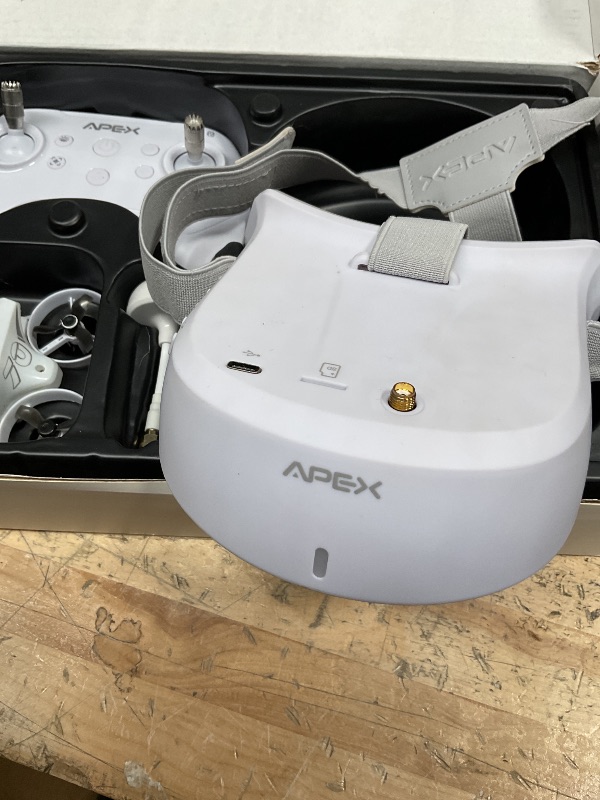 Photo 1 of APEX VR70 FPV Drone Kit, First-Person View with Goggles, Brushed Racing for Beginners Super-Wide 120° FPV, Low-Latency 5.8G Transmission, Drop-resistant, Suitable Novice Practice Drones