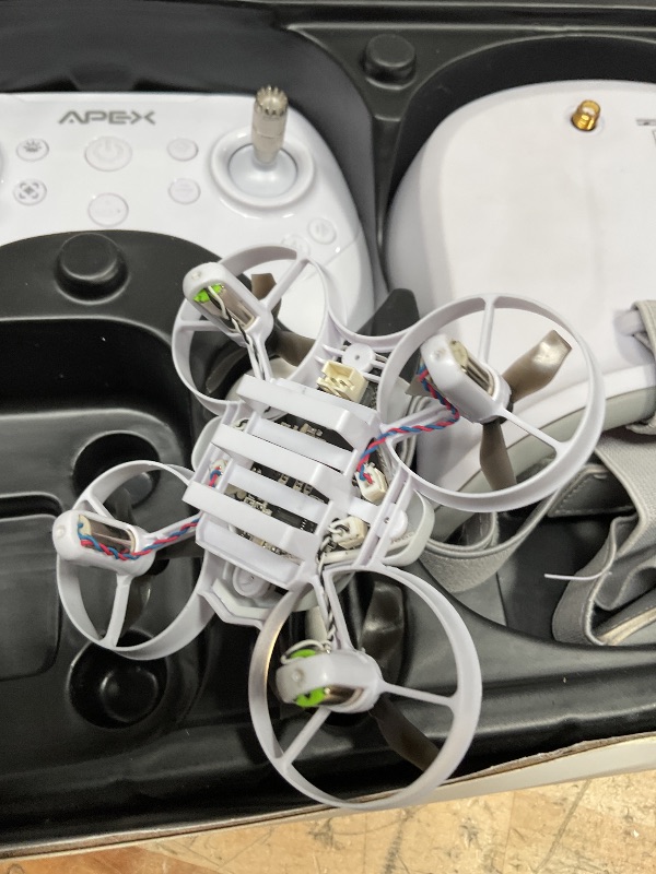 Photo 1 of APEX VR70 FPV Drone Kit, First-Person View with Goggles, Brushed Racing for Beginners Super-Wide 120° FPV, Low-Latency 5.8G Transmission, Drop-resistant, Suitable Novice Practice Drones