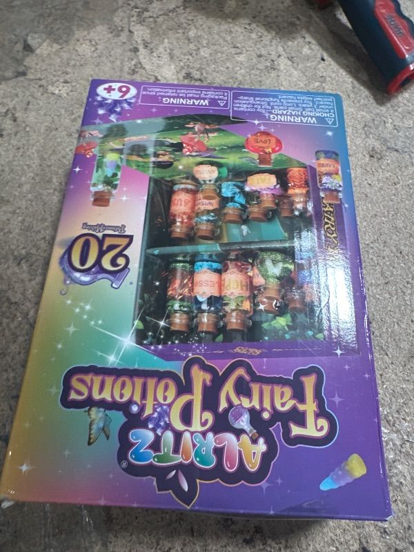 Photo 1 of Alritz Fairy Potions Kit, Magic Mix Kit 20 Bottles, Christmas Gifts Decorations Ornaments Garden Crafts Birthday Gifts Toys for Girls and Boys 6 7 8 9 10 11 12+Years Old Families Party Indoor Outdoor