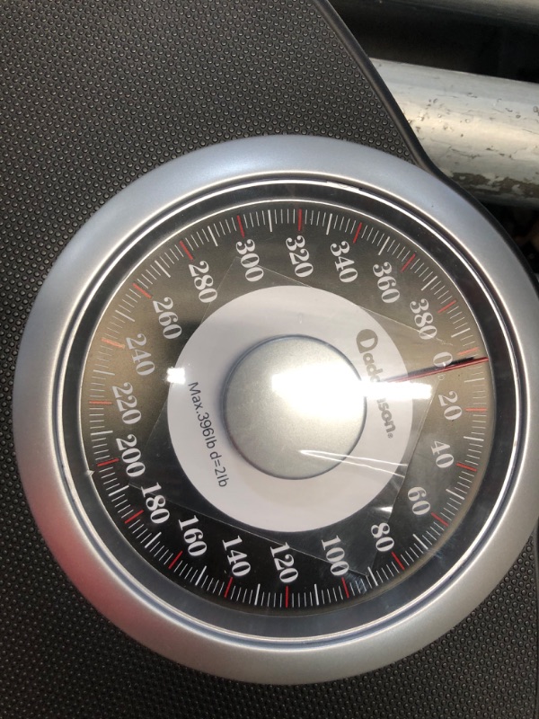 Photo 1 of Adamson A25 Scales for Body Weight - Up to 400 LB - New Version - 5.3" Dial on 12.4" x 12" Platform - Anti-Skid Rubber Surface - High Precision Bathroom Scale Analog - Durable with 20-Year Assurance