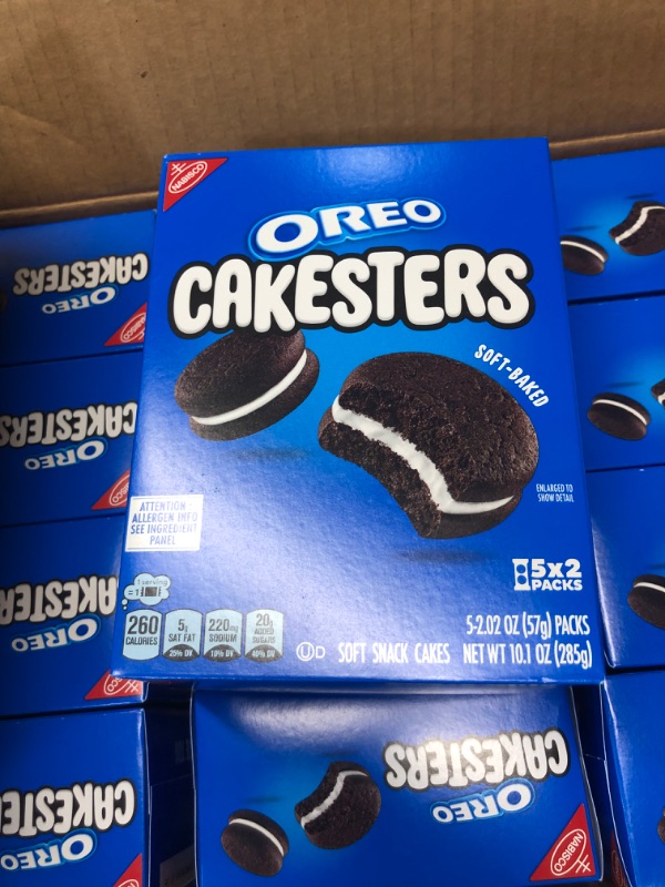 Photo 1 of ***NONREFUNDABLE - EXPIRED ON THE 17TH OF MARCH, 2025 - SEE PICTURES***
OREO Cakesters Soft Snack Cakes, 10.1 oz, 12 Pack